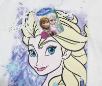 Футболка Frozen Elsa в асс (бел с длин.рукавом)