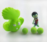 Набор "Растения против зомби" Бонк Чой Репа +Зомби