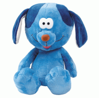 Мягкая игрушка Собака голубая 15" (38 см) 7-44916 АКЦИЯ <Гулливер>